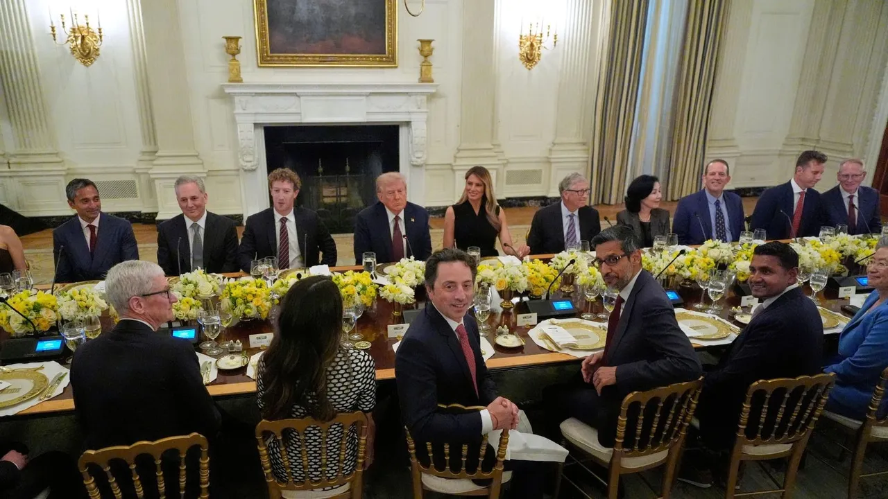 Trump Tech CEOs Dinner