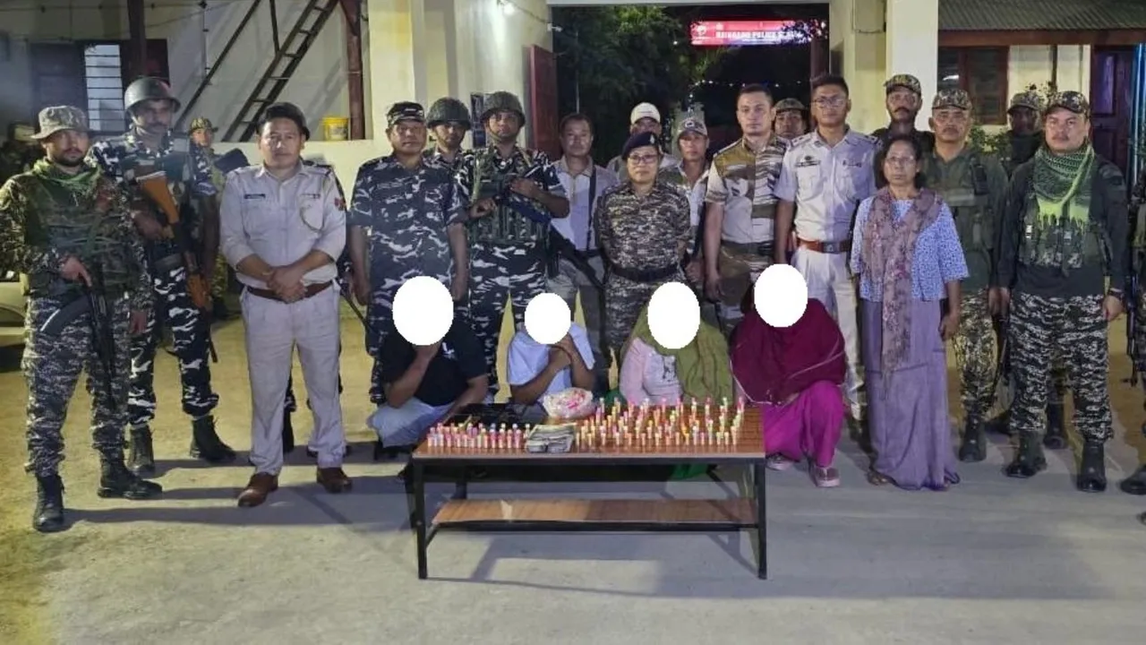 Manipur Police Militants Arrest Prepak
