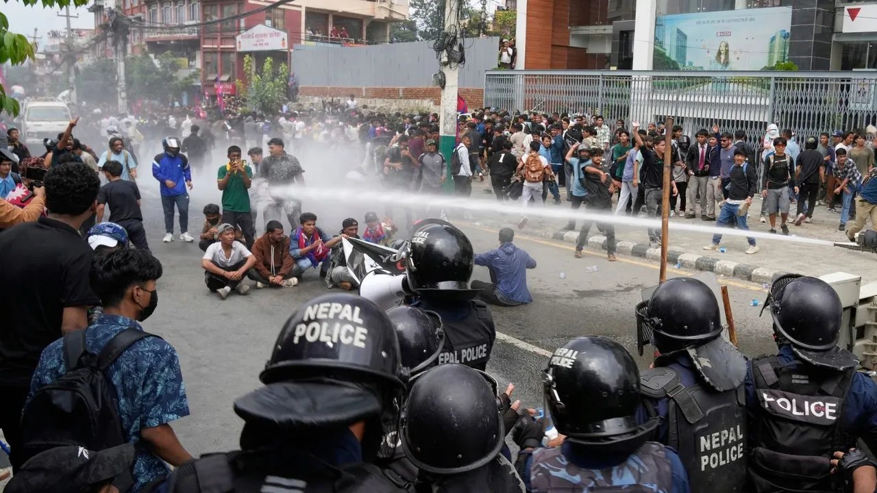 Nepal Protest Kathmandu