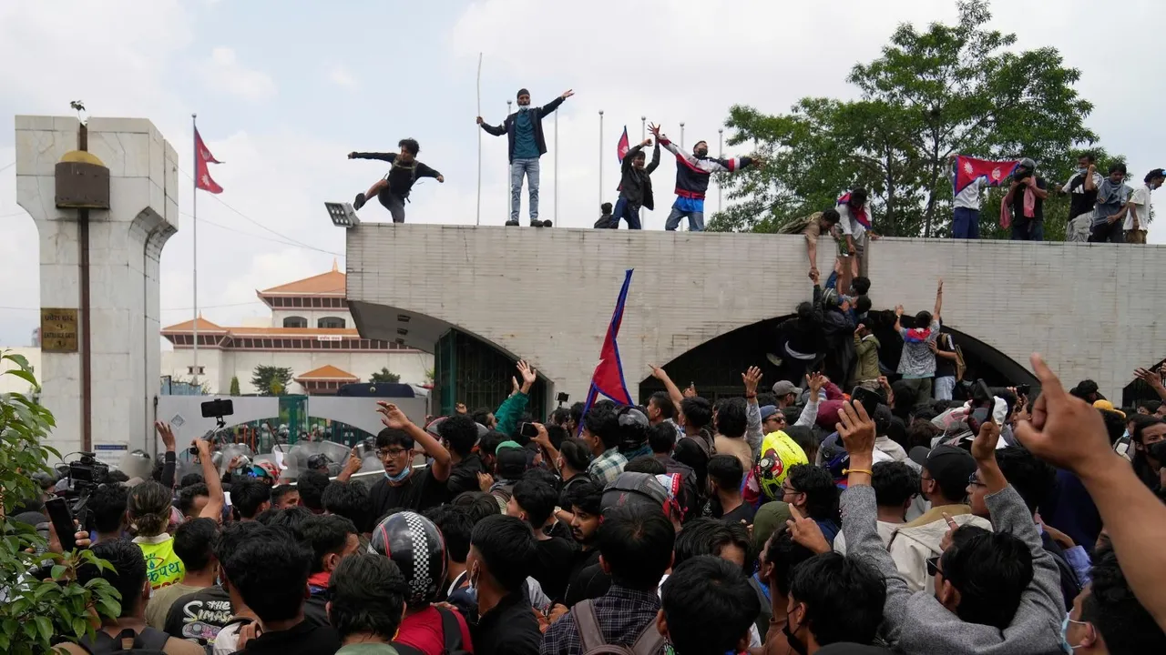 Nepal Protest Kathmandu Protest