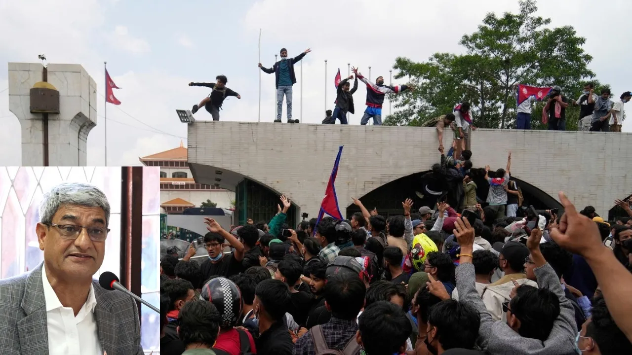 nepal protests Ramesh Lekhak