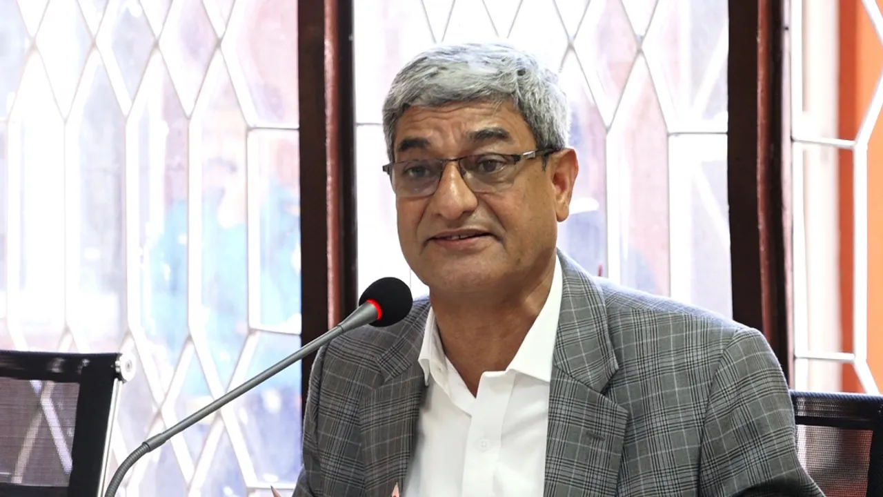 Nepal's Home Minister Ramesh Lekhak
