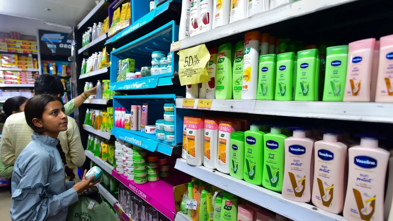 FMCG GST Shampoo Retail Shop Kirana Store Inflation