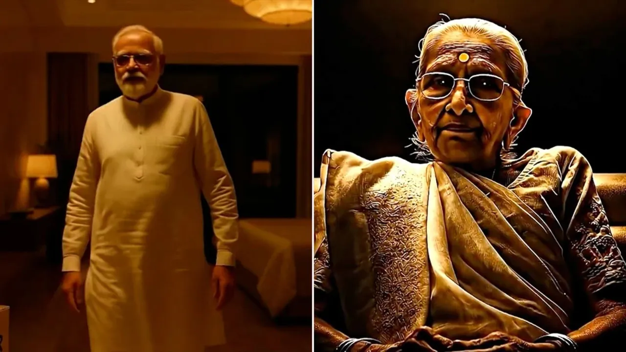 Congress Video PM Modi mother