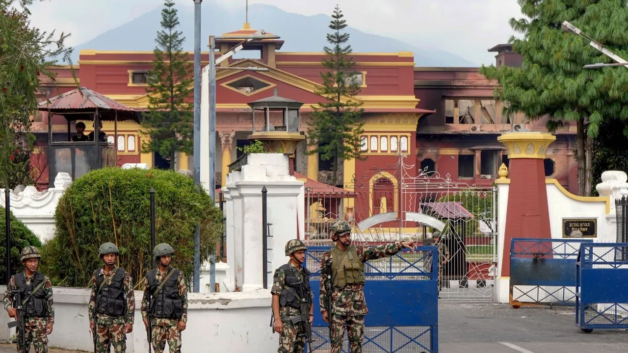 Nepal Protests Nepal Army Nepal President