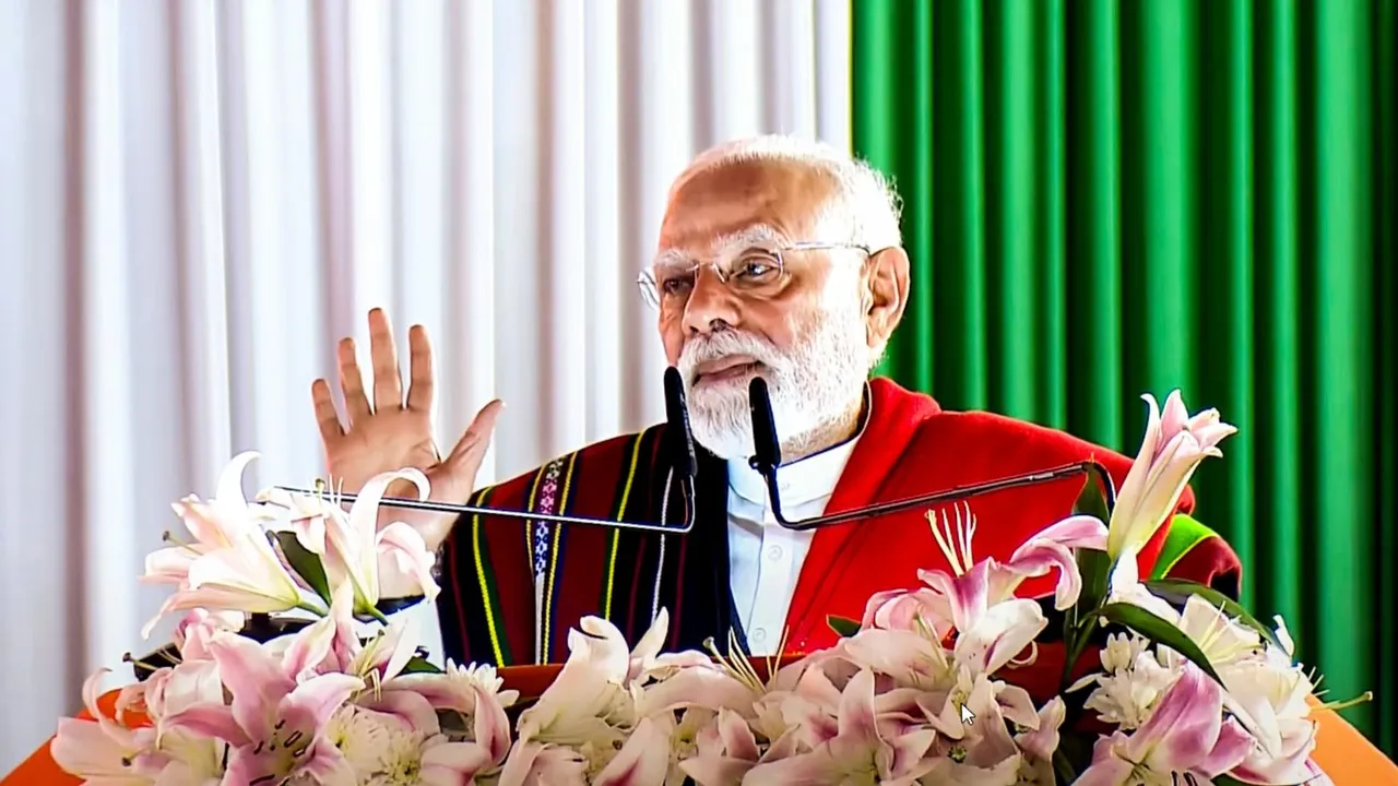 Narendra Modi Manipur Churachandpur