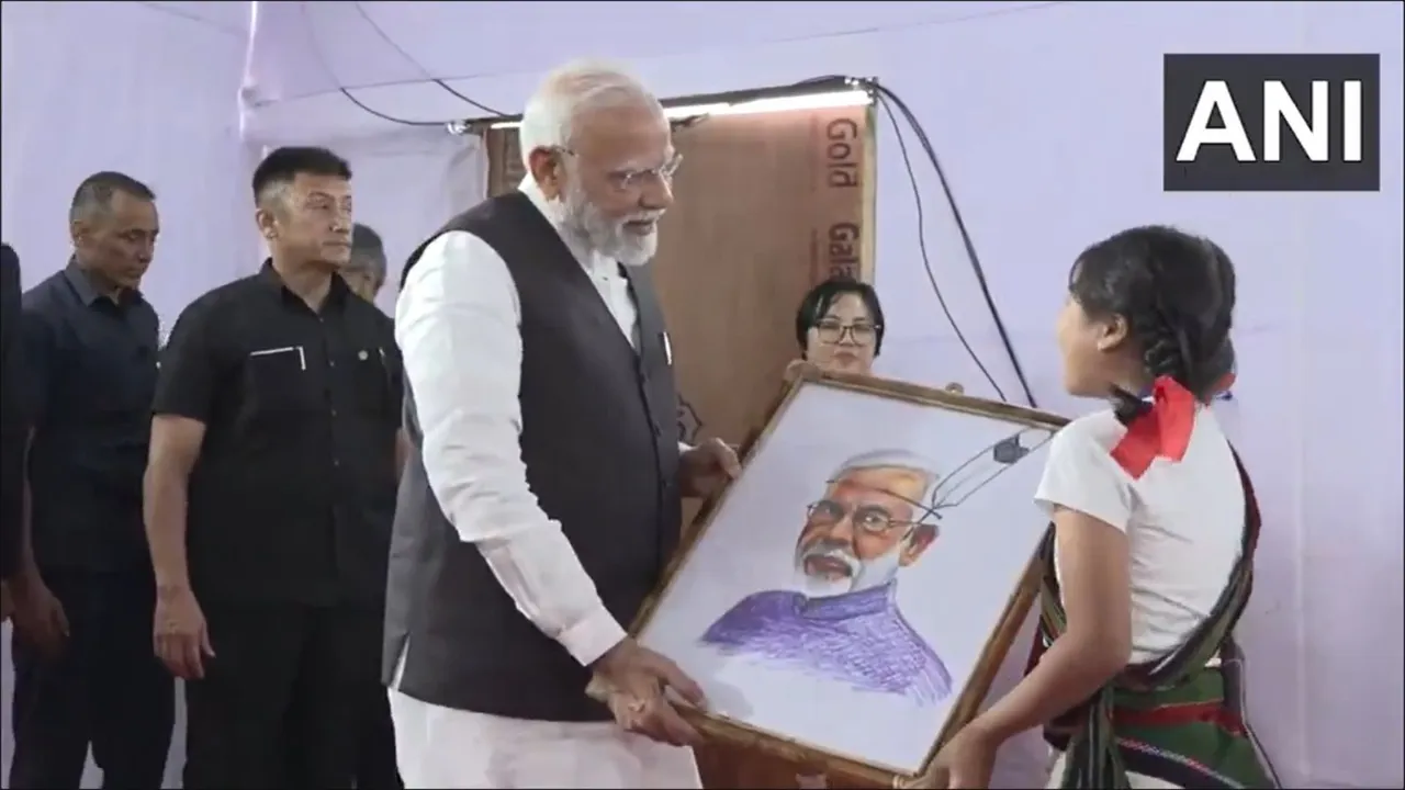 Narendra Modi Manipur Churachandpur