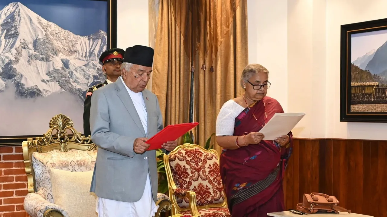 Sushila Karki Ram Chandra Poudel Nepal