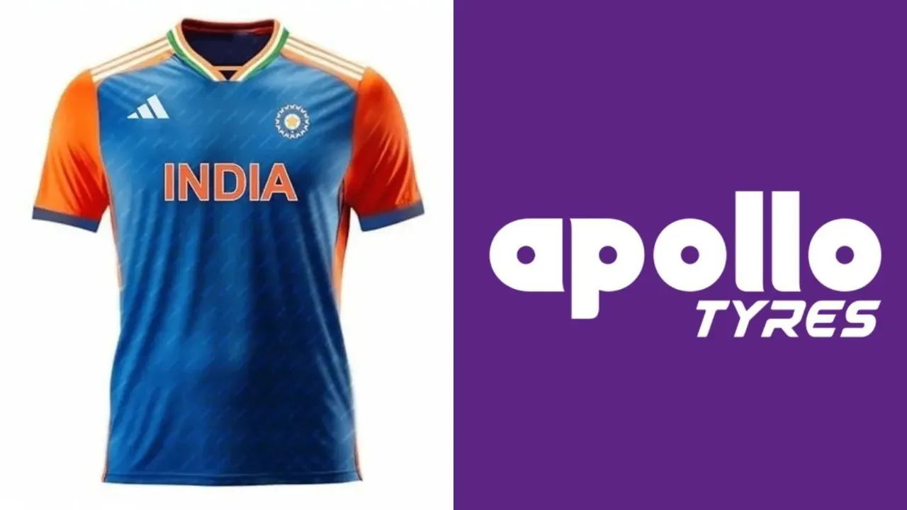 Apollo Tyres Indian Jersey Sponsor