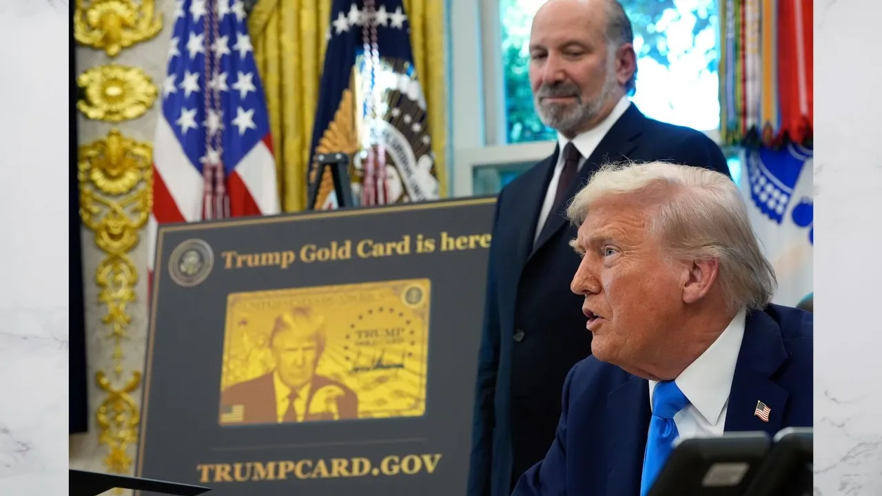 Trump Card Donald Trump Gold Card