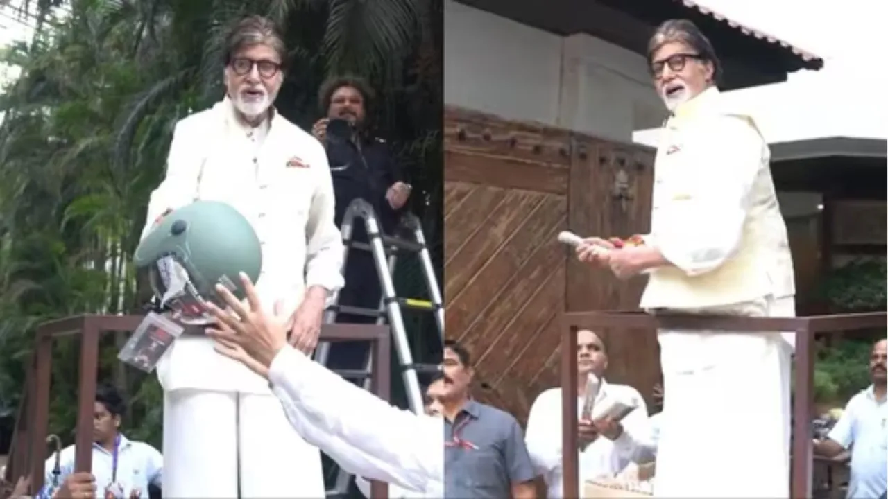 Amitabh Bachchan Helmets