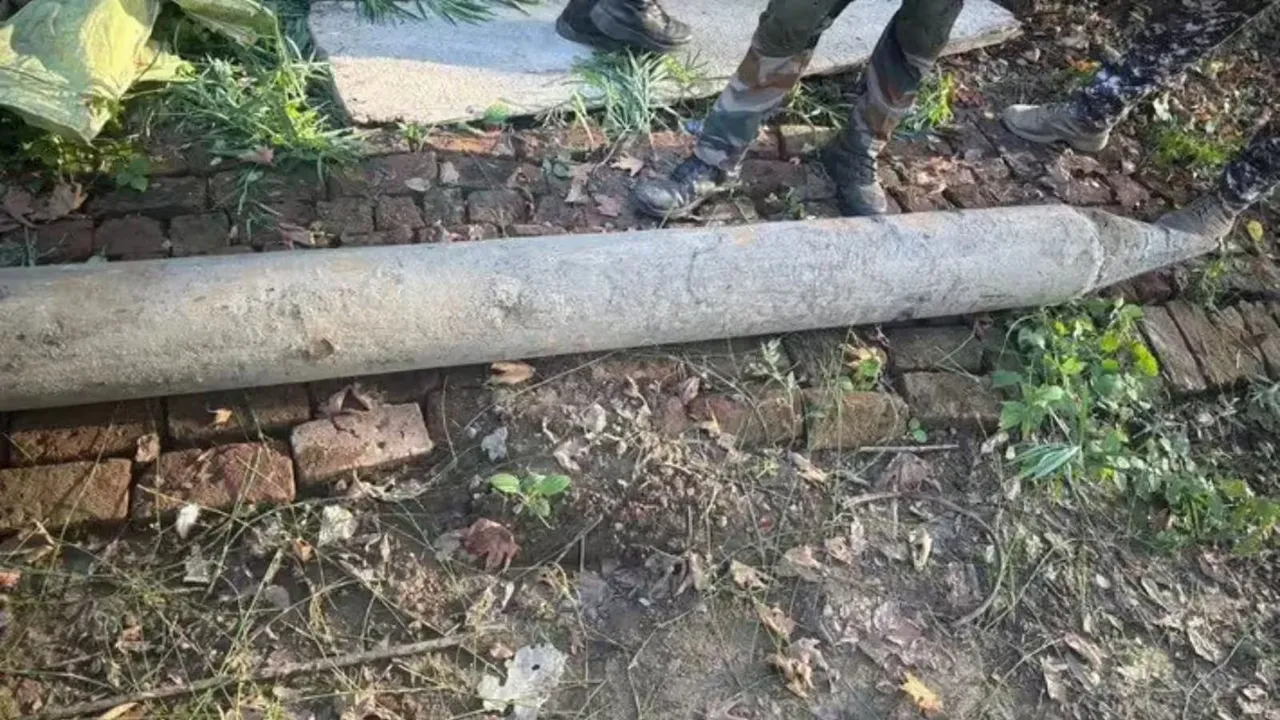 Pakistan Missile Debris Dal Lake