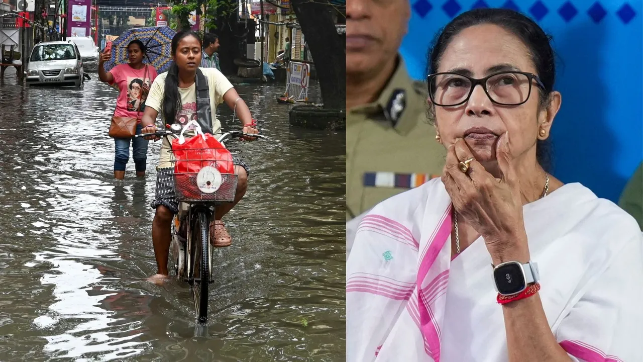 Kolkata Rains Mamata Banerjee