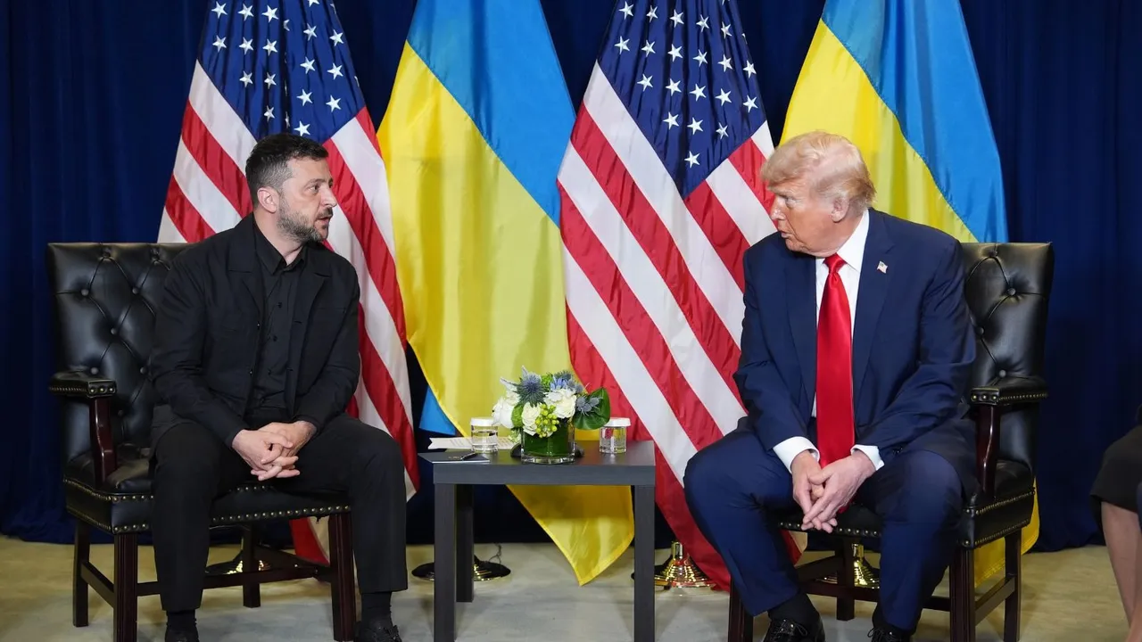 Donald Trump Volodymyr Zelenskyy UNGA
