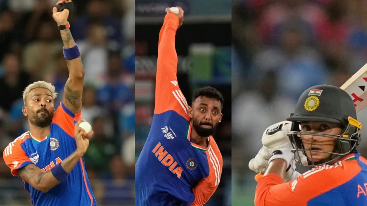 Hardik Pandya Varun Chakravarthy Abhishek Sharma