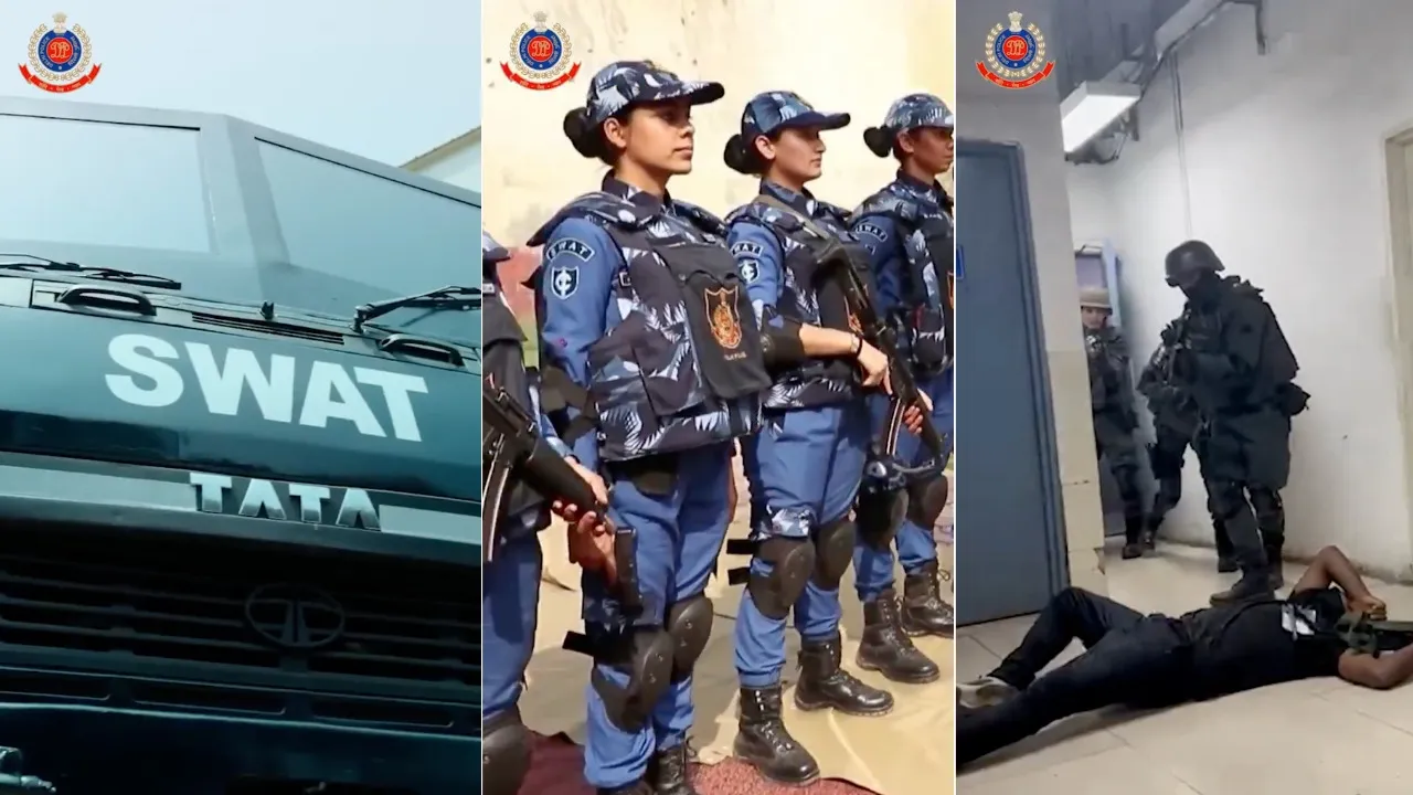delhi police swat