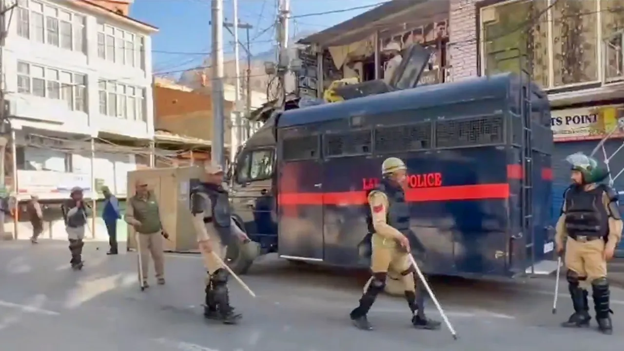 Ladakh Police Ladakh Security Ladakh Protests