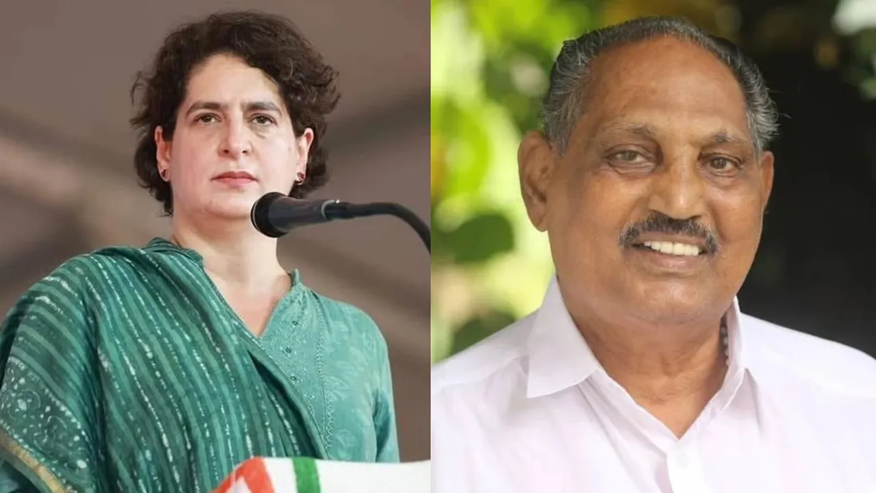 Priyanka Gandhi N D Appachan