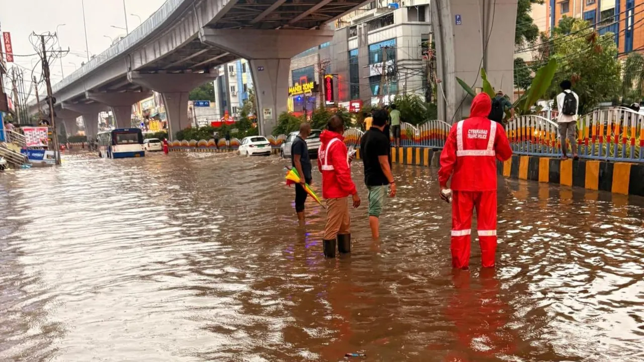 Cyberabad Rains Hyderabad Rains