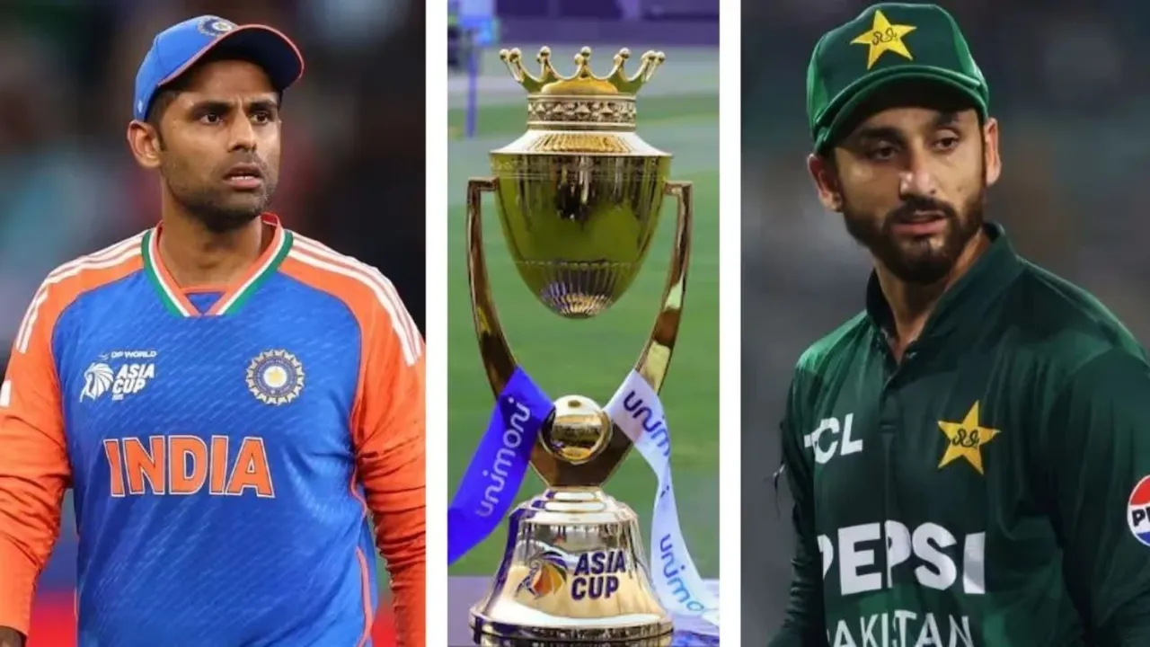 India vs Pakistan Asia Cup Suryakumar Yadav Salman Ali Agha