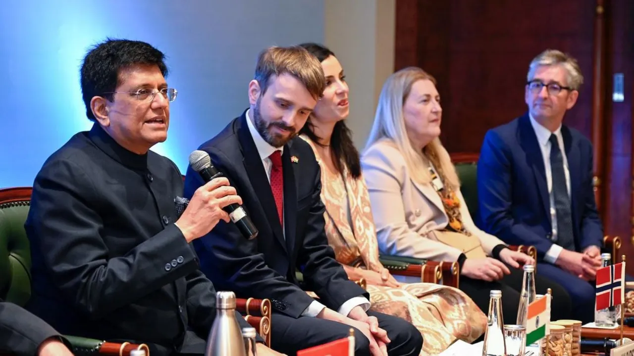 Piyush Goyal India-EFTA Trade Pact