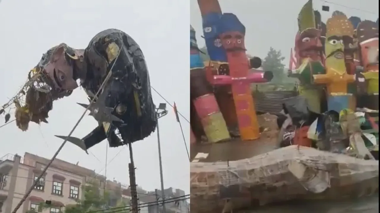 Dussehra Ravan Rain