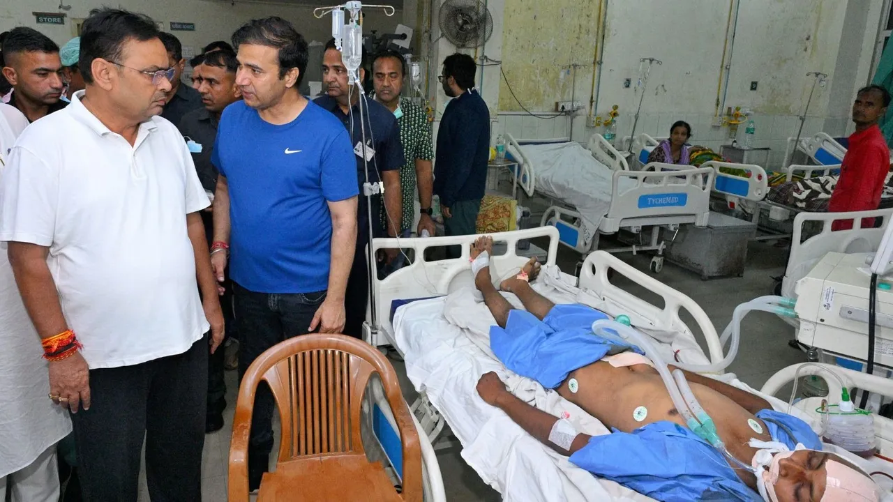 Jaipur Hospital Fire Bhajanlal Sharma
