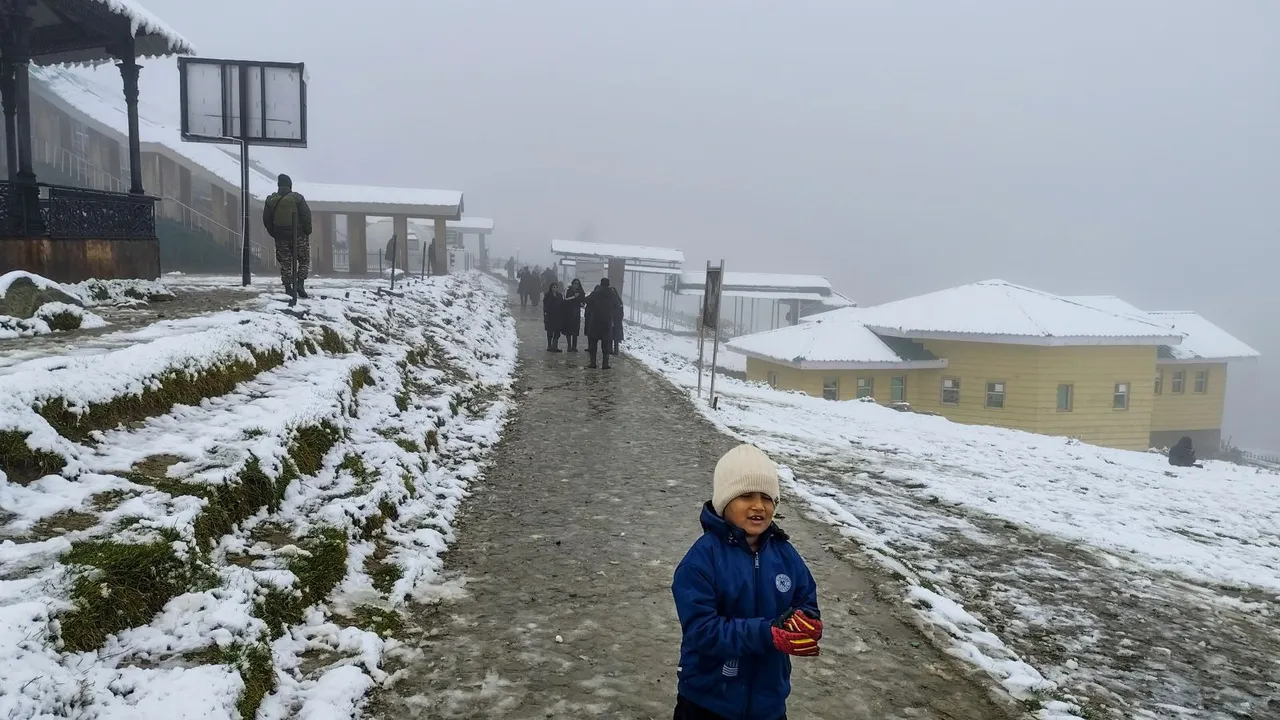 Gulmarg Snowfall Jammu And Kashmir Snowfall