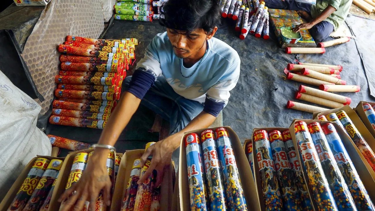 Green Crackers Firecrackers Ban Green Firecrackers