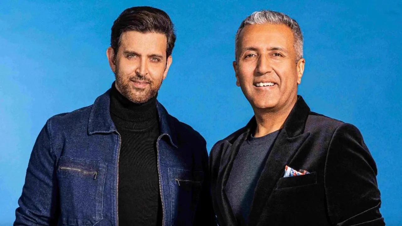 Hrithik Roshan and Gaurav Gandhi