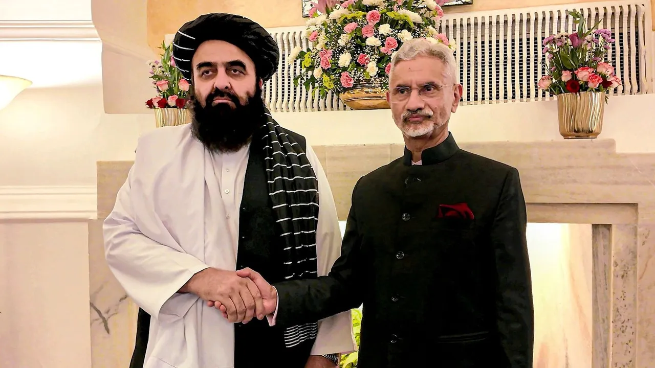S Jaishankar Amir Khan Muttaqi India Afghanistan
