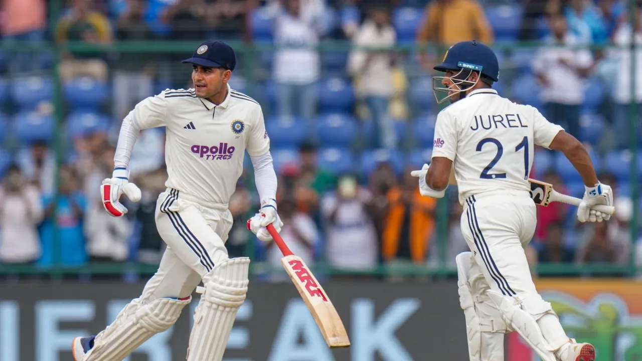 Shubman Gill Dhruv Jurel India vs West Indies