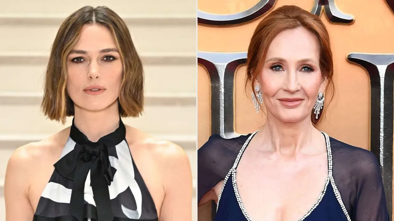 Keira Knightley JK Rowling
