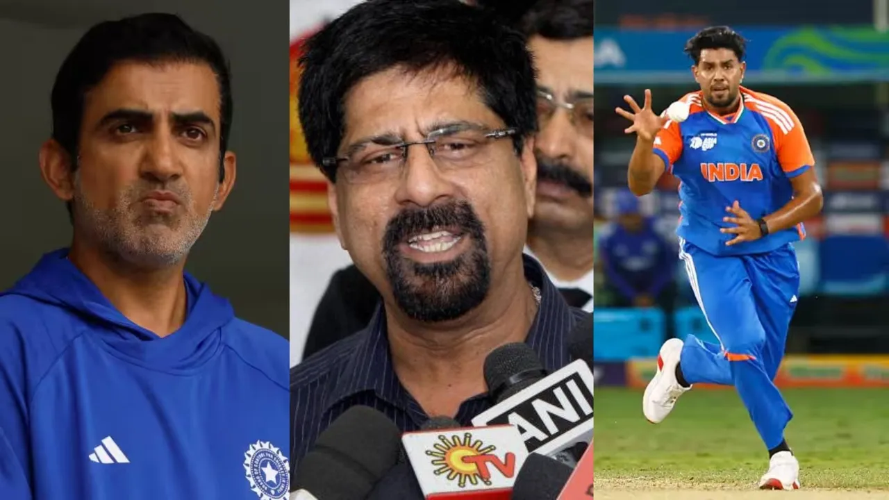 Gautam Gambhir K Srikkanth Harshit Rana