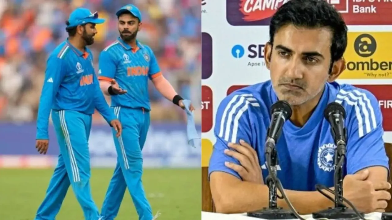 Gautam Gambhir Rohit Sharma Virat Kohli