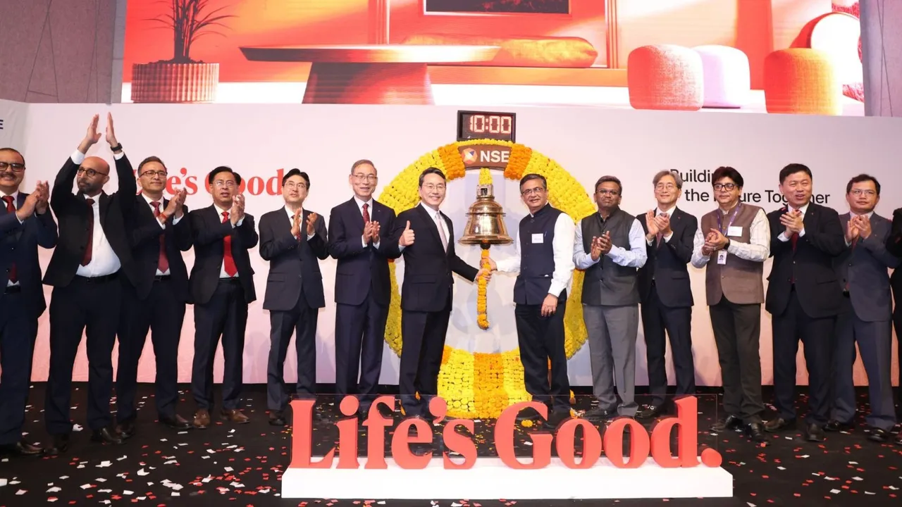 LG Electronics IPO Listing