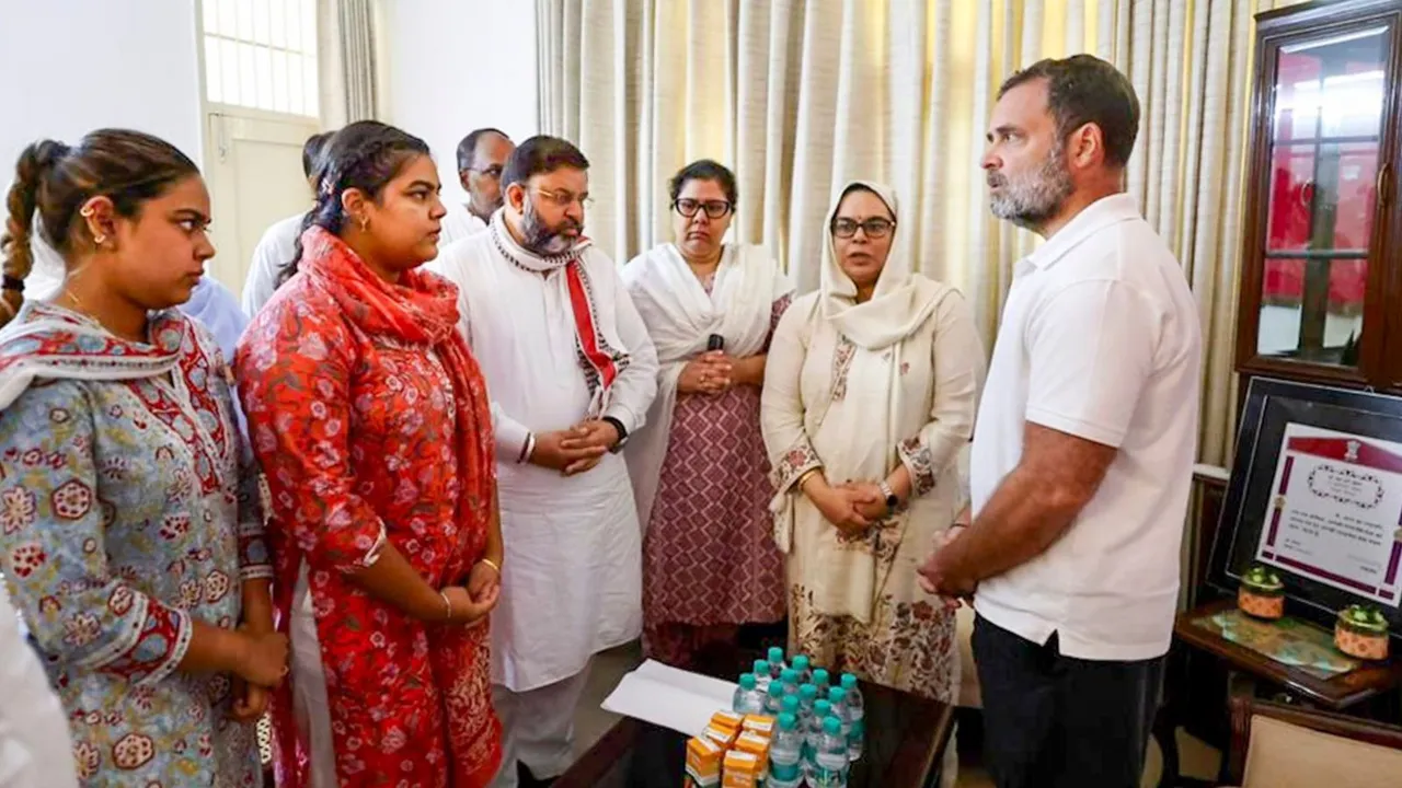 Rahul Gandhi IPS Y Puran Kumar