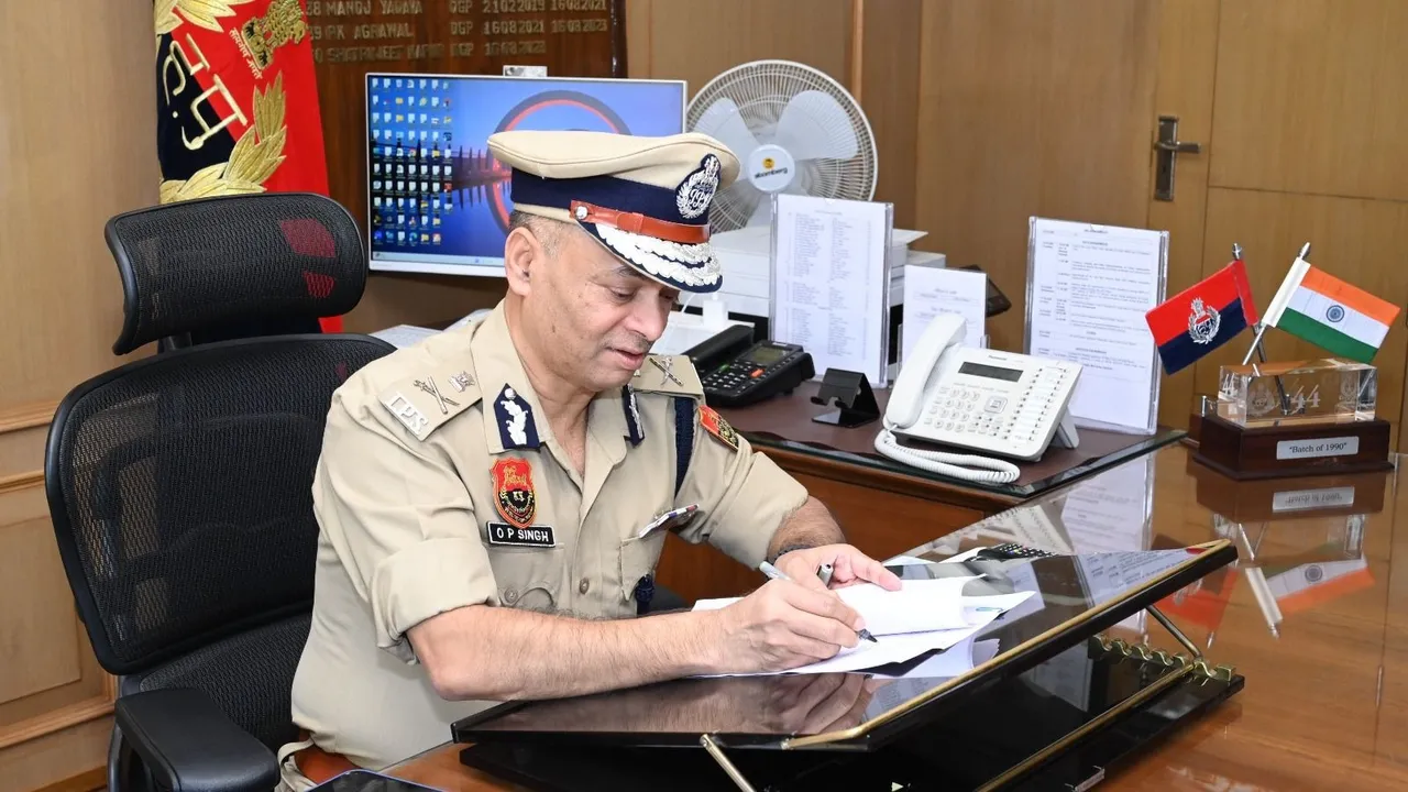 Haryana DGP O P Singh