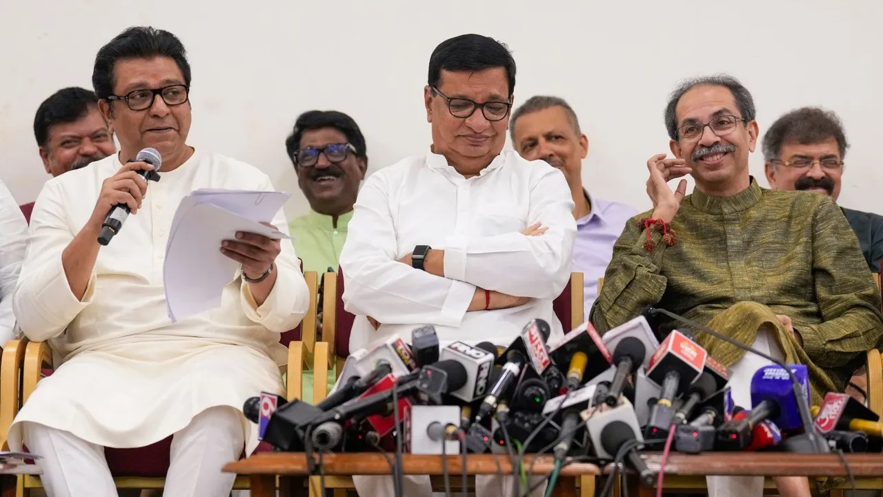 Raj Thackeray Balasaheb Thorat Uddhav Thackeray