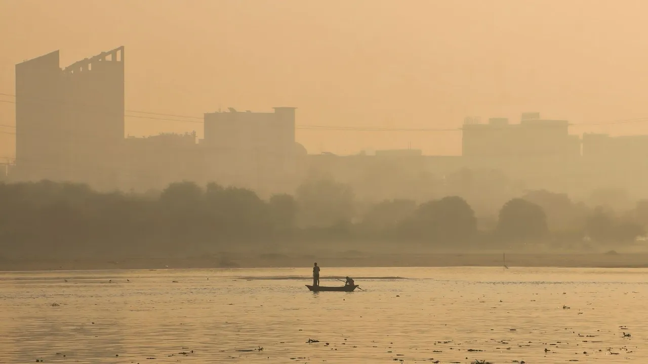 Delhi Weather Delhi AQI Delhi Air Quality Index in Delhi Pollution Yamuna Pollution