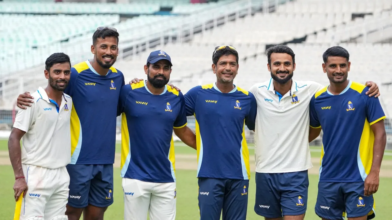 Mohammed Shami Ranji Trophy West Bengal