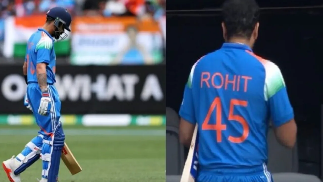 virat kohli rohit sharma fail