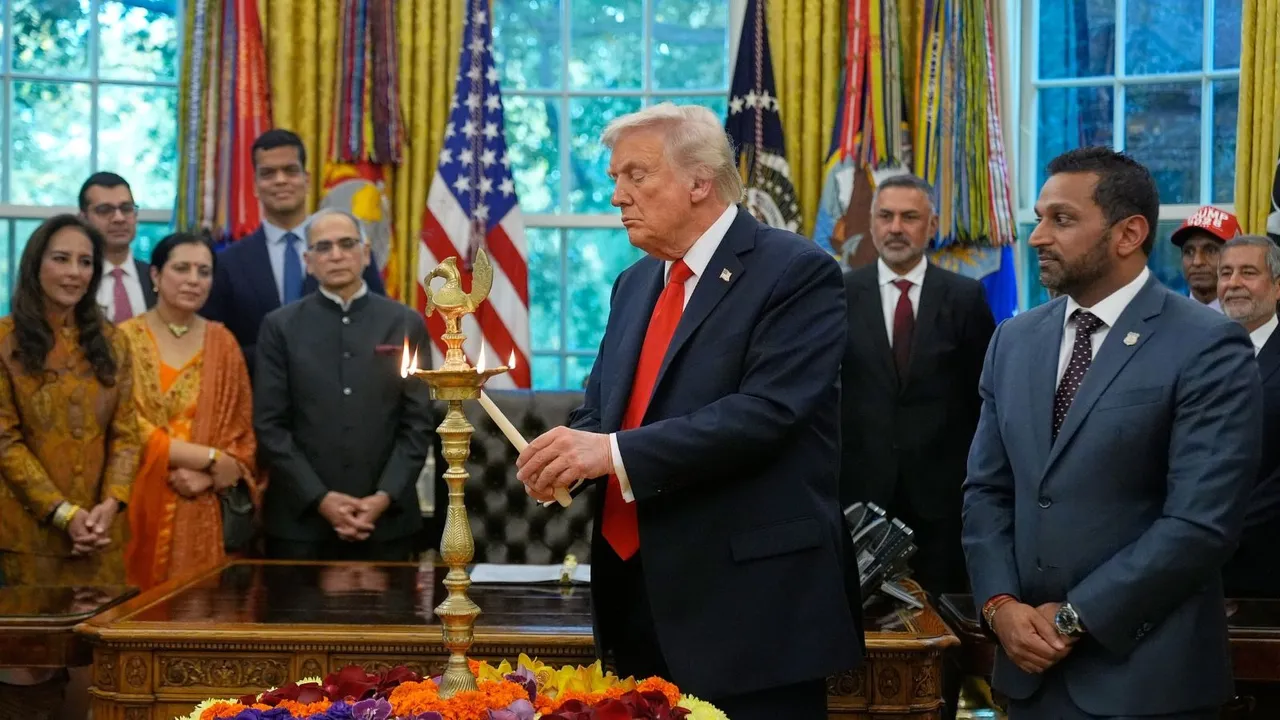 Donald Trump Diwali White House Diwali