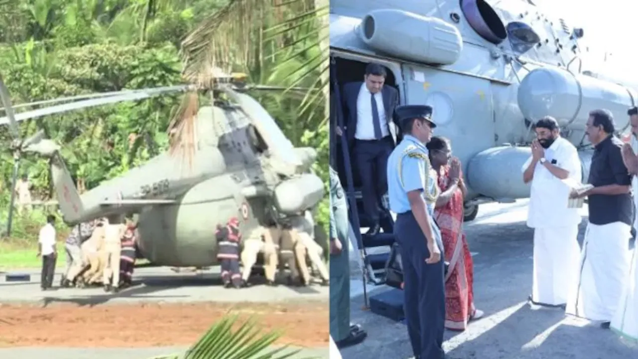 Droupadi Murmu Helicopter Incident