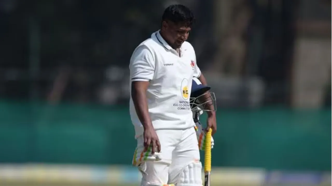 Sarfaraz Khan Indian Cricket