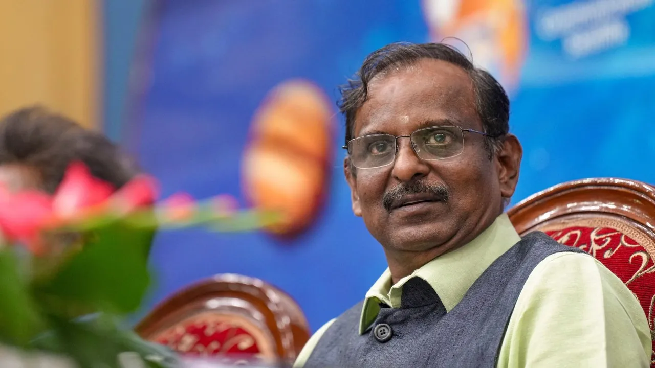 V Narayanan ISRO