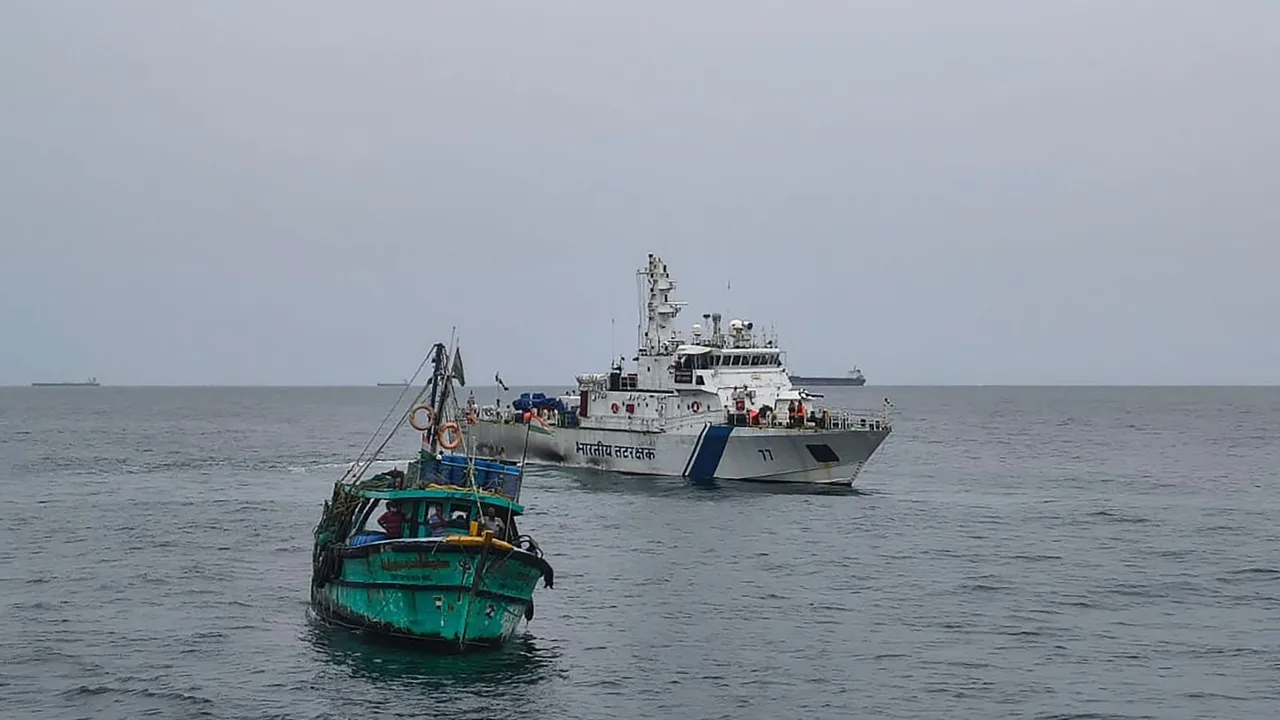 Bay of Bengal Indian Coast Guard Odisha Rains