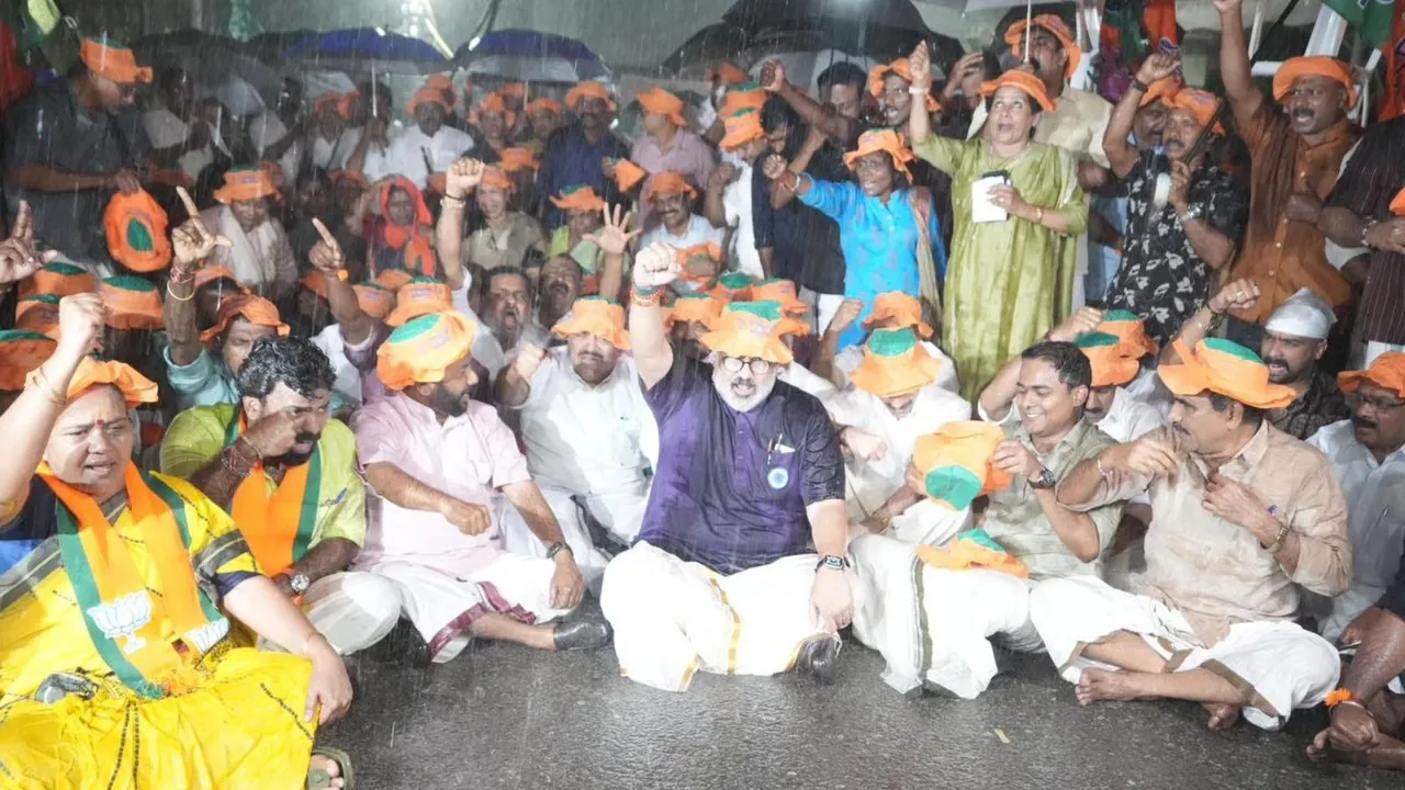 BJP Sabarimala Protest Rajeev Chandrasekhar