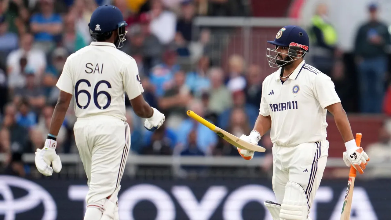 Rishabh Pant Sai Sudharsan