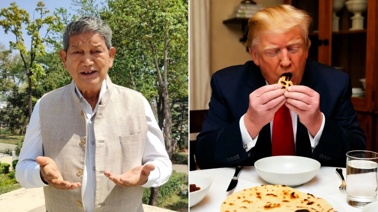 Trump mandua ki roti